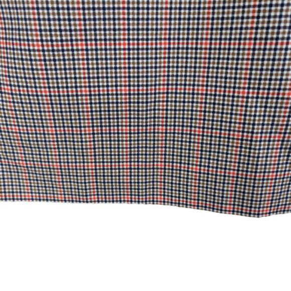Boden Tartersall Plaid Check Pencil Skirt Brown Size 6P - Picture 6 of 9
